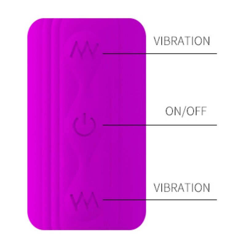 PRETTY LOVE - DREAM LOVERS WHIP 2 ESTIMULADOR UNISSEX