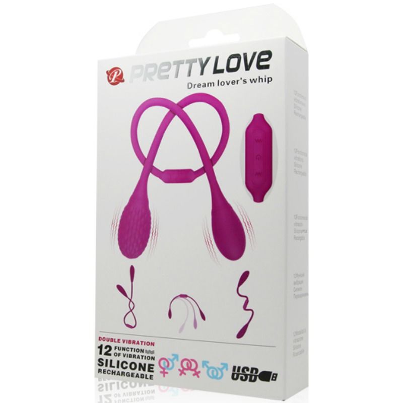 PRETTY LOVE - DREAM LOVERS WHIP 2 ESTIMULADOR UNISSEX