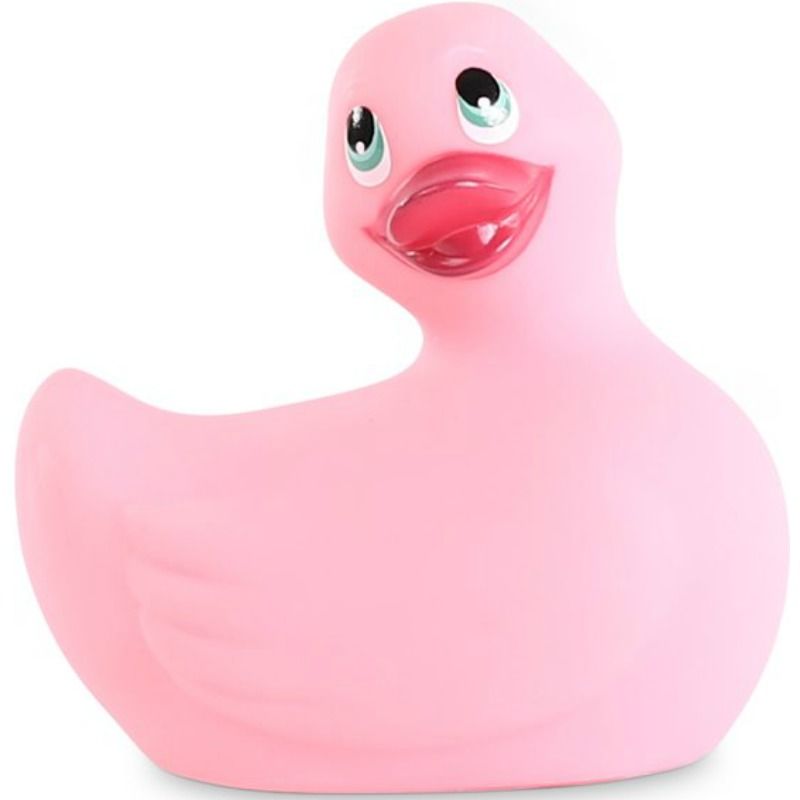 BRINQUEDOS GRANDES DE PROVOCAÇÃO - EU BATEI NO MEU PATO PATO VIBRANTE CLÁSSICO ROSA