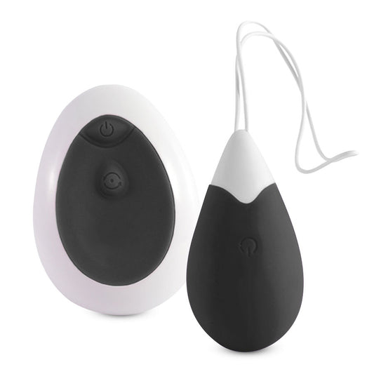 INTENSO - OVO VIBRANTE JAN CONTROLE REMOTO PRETO