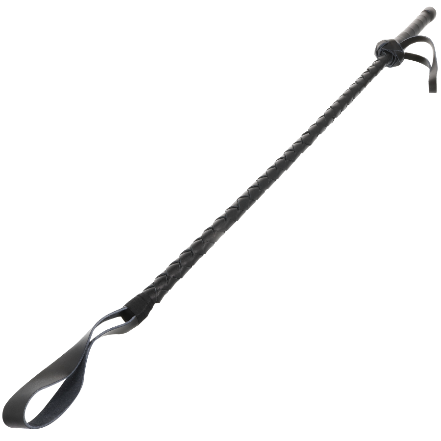 ESCURIDÃO - CHICOTE BDSM DE COURO FETICHE DE 60 CM