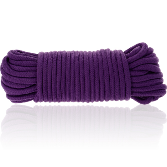 DARKNESS - 20 METERS LILAC COTTON BONDAGE ROPE