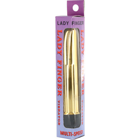 SEVEN CREATIONS - MINIVIBRADOR LADYFINGER DOURADO