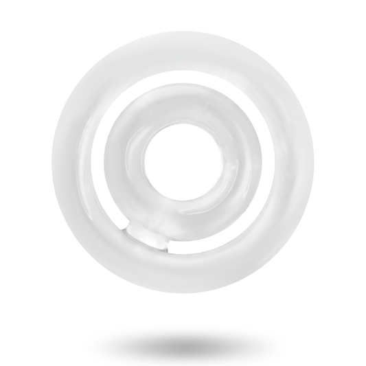 ADDICTED TOYS - POTENZ - PÊNIS C-RING TRANSPARENTE