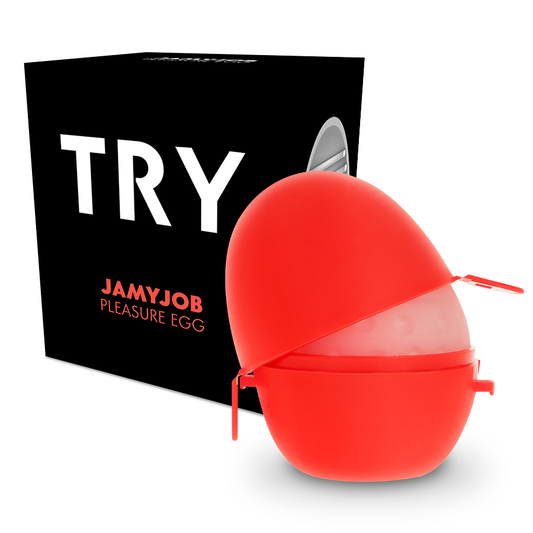 JAMYJOB - MASTURBADOR BLACK EGG VERSÃO DISCRETA