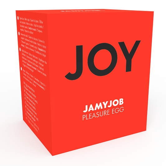 JAMYJOB - MASTURBADOR VERMELHO OVO VERSÃO DISCRETA