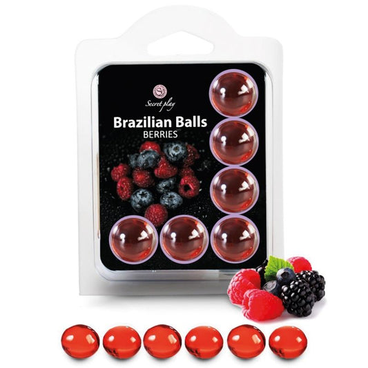 SECRETPLAY - BOLINHAS DE FRUTAS DA FLORESTA BRASILEIRA