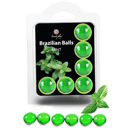 SECRETPLAY - EXCELENTE CONJUNTO DE 6 BOLAS BRASILEIRAS