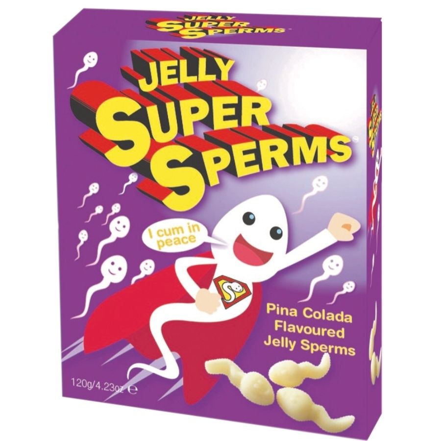 SPENCER &amp; FLEETWOOD - JELLY SUPER SPERM GUMMIES SPERM FORM 120 GR