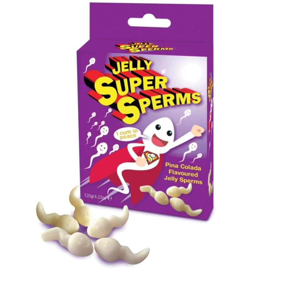 SPENCER &amp; FLEETWOOD - JELLY SUPER SPERM GUMMIES SPERM FORM 120 GR