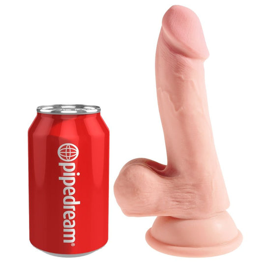 KING COCK - 14 CM TRIPLE DENSITY DILDO