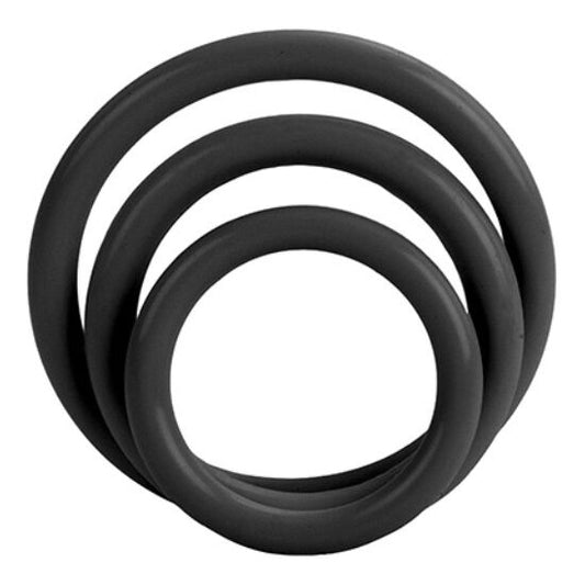 CALEXOTICS - ANEL TRIPLO PRETO