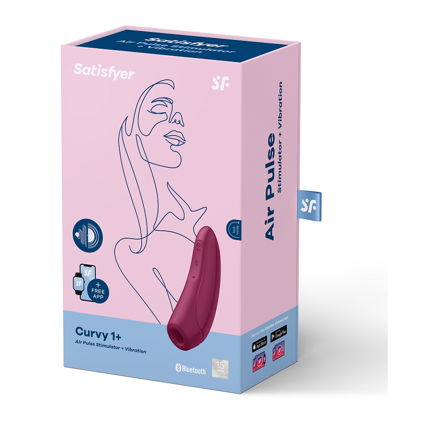 SATISFYER - CURVY 2 + ROSE