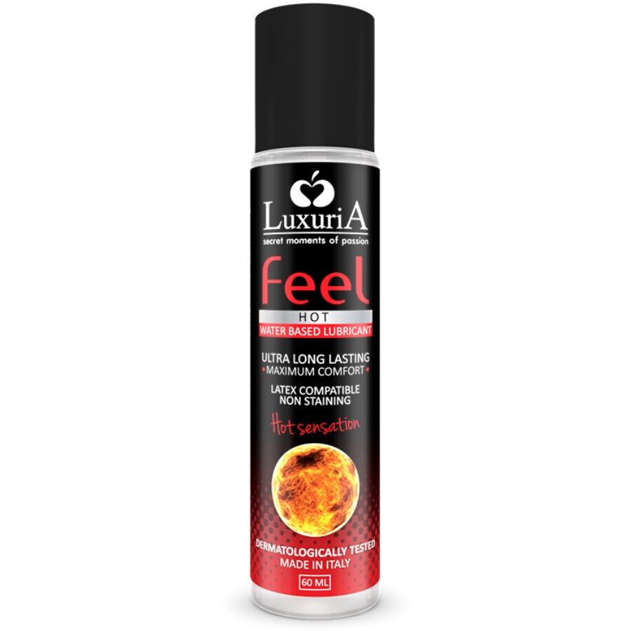 INTIMATELINE - LUXURIA WATER-BASED LUBRICANT FEEL HOT SENSATION 60 ML