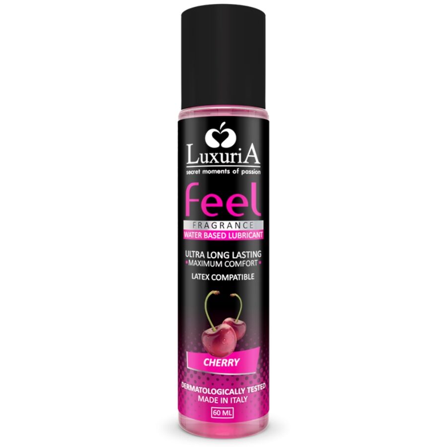 INTIMATELINE - LUXURIA WATER-BASED LUBRICANT FEEL CHERRY 60 ML