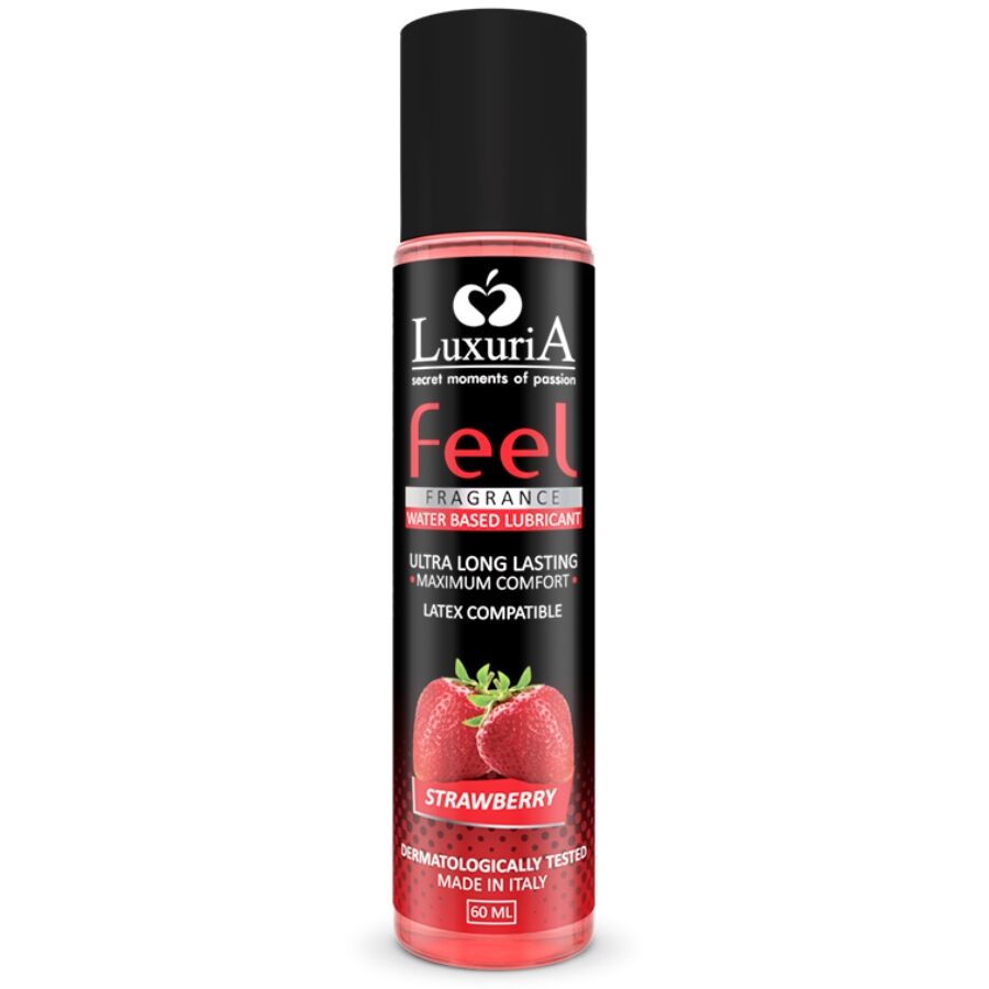 INTIMATELINE - LUXURIA WATER-BASED LUBRICANT STRAWBERRY FEEL 60 ML