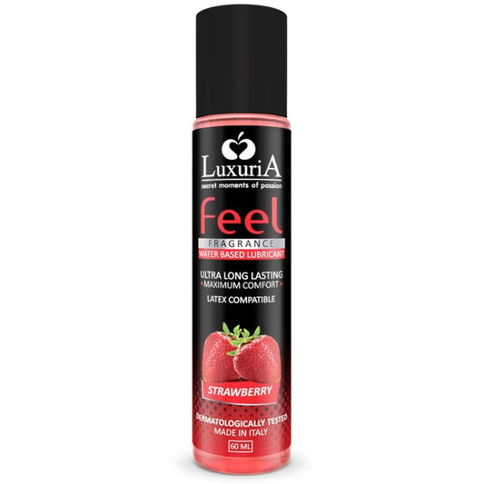 INTIMATELINE - LUXURIA WATER-BASED LUBRICANT STRAWBERRY FEEL 60 ML