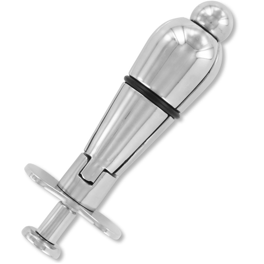 METAL HARD - ANAL PLUG WITH LOCK