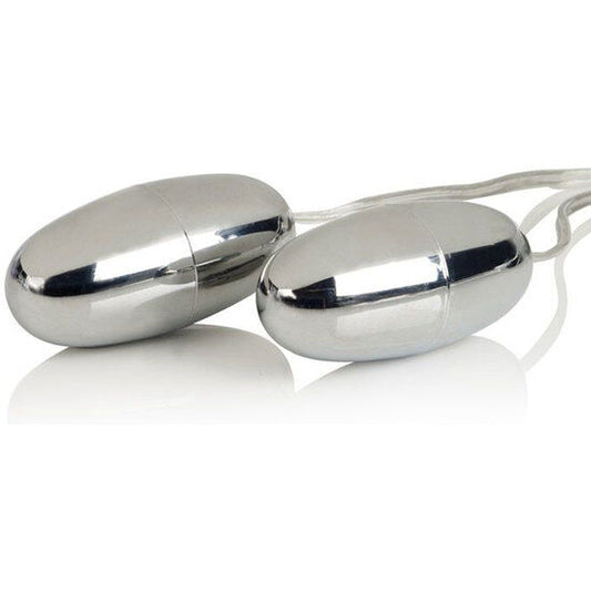 CALEXOTICS - DUO SILVER VIBRATING BALLS