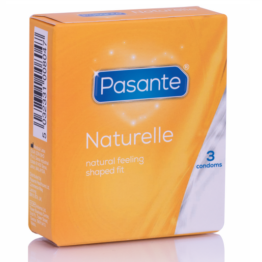 PASANTE - PRESERVATIVO NATURAL 3 PACOTES
