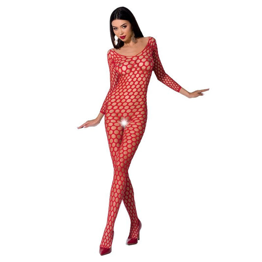 PASSION - MULHERES BS077 BODYSTOCKING TAMANHO ÚNICO PRETO