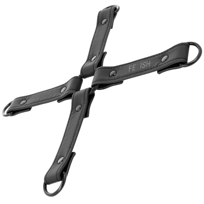 FETISH SUBMISSIVE - VEGAN LEATHER HANDCUFFS UNION