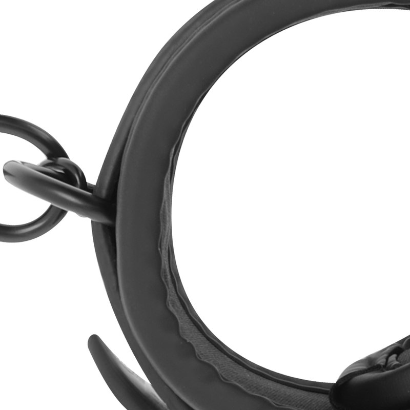 FETISH SUBMISSIVE - SET OF HAND AND ANKLE CUFFS WITH NOPRENE LINING