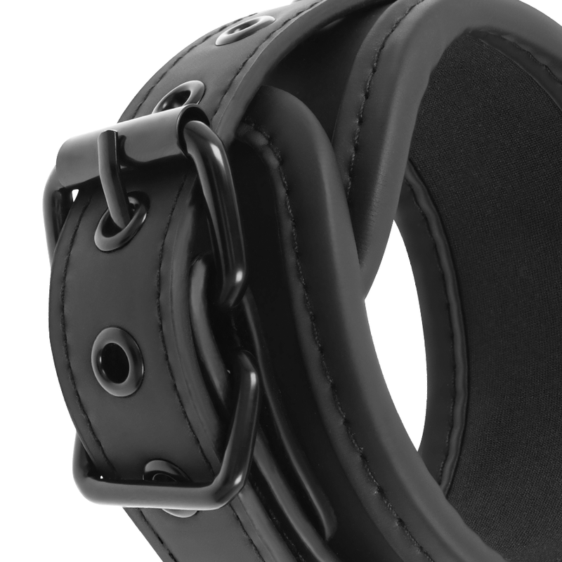 FETISH SUBMISSIVE - SET OF HAND AND ANKLE CUFFS WITH NOPRENE LINING