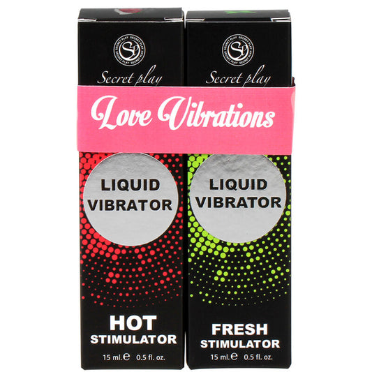 SECRETPLAY - LOVE VIBRATIONS PACK LIQUID VIBRATOR