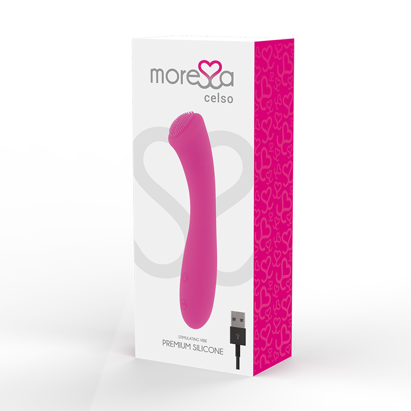 MORESSA - CELSO RECARREGÁVEL DE SILICONE PREMIUM