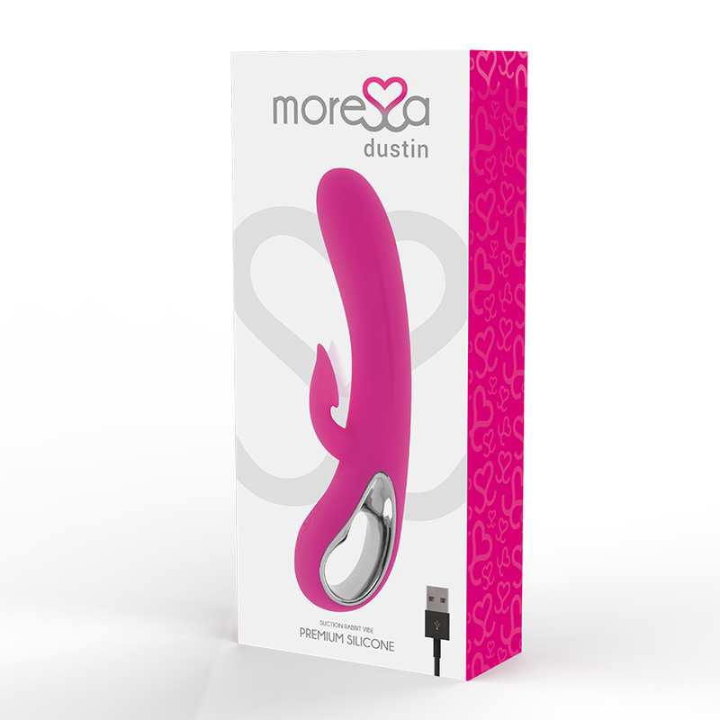 MORESSA - DUSTIN RECARREGÁVEL EM SILICONE PREMIUM