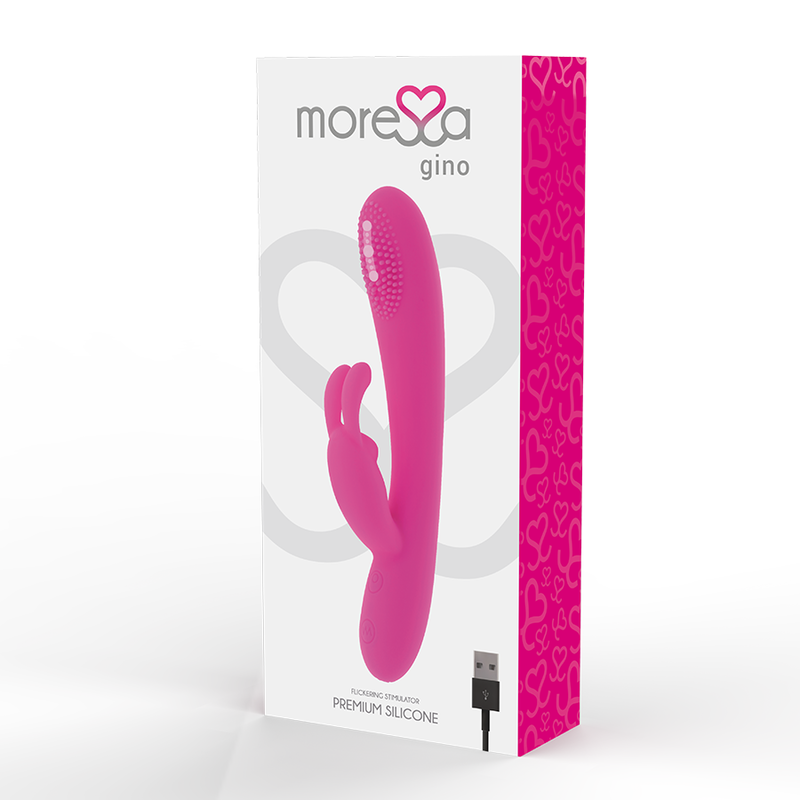 MORESSA - GINO RECARREGÁVEL EM SILICONE PREMIUM