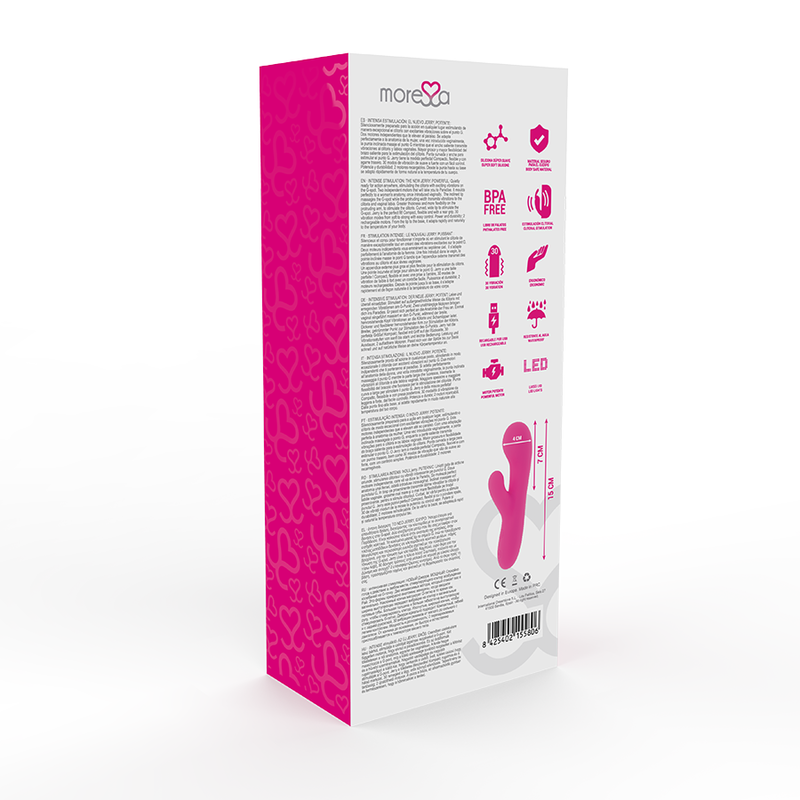 MORESSA - JERRY DE SILICONE RECARREGÁVEL PREMIUM