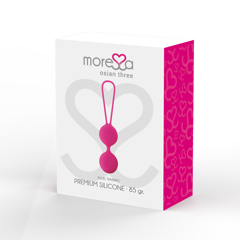 MORESSA - OSIAN TRÊS SILICONE ROSA PREMIUM