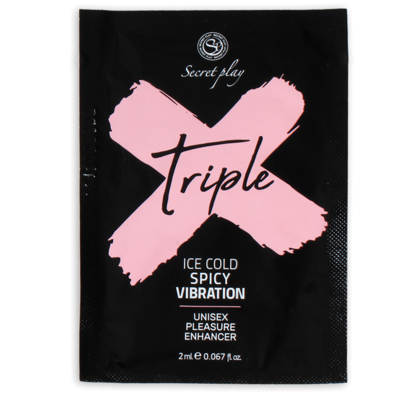 SECRETPLAY - SINGLE-DOSE TRIPLE X PLEASURE INTENSIFIER