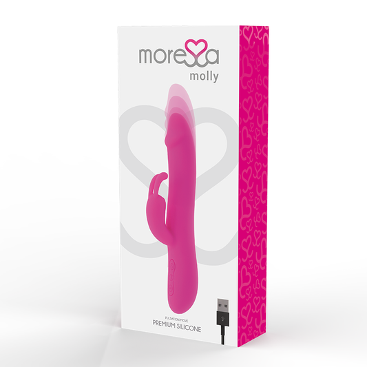 MORESSA - MOLLY RECARREGÁVEL DE SILICONE PREMIUM