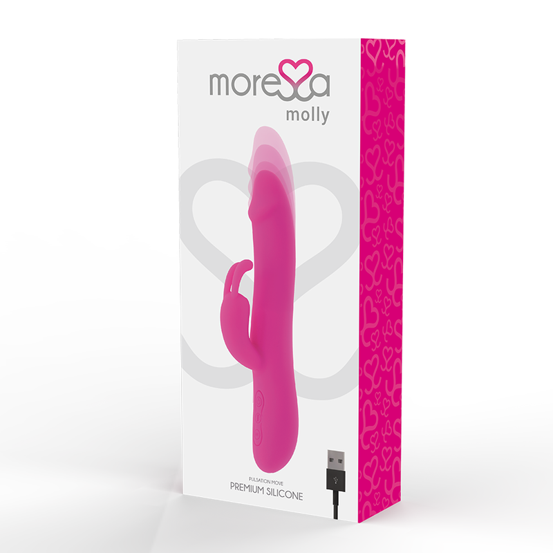 MORESSA - MOLLY RECARREGÁVEL DE SILICONE PREMIUM