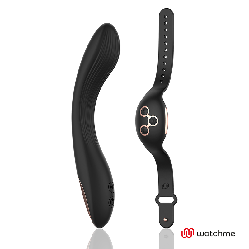 ANNE'S DESIRE - TECNOLOGIA DE CONTROLE REMOTO CURVE A WATCHME PRETO / DOURADO