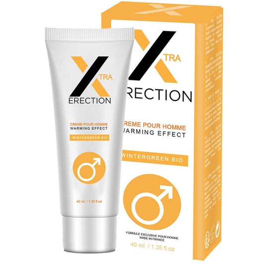 RUF - X CREME PARA EREÇÃO EFEITO CALOR PARA EREÇÃO 40 ML