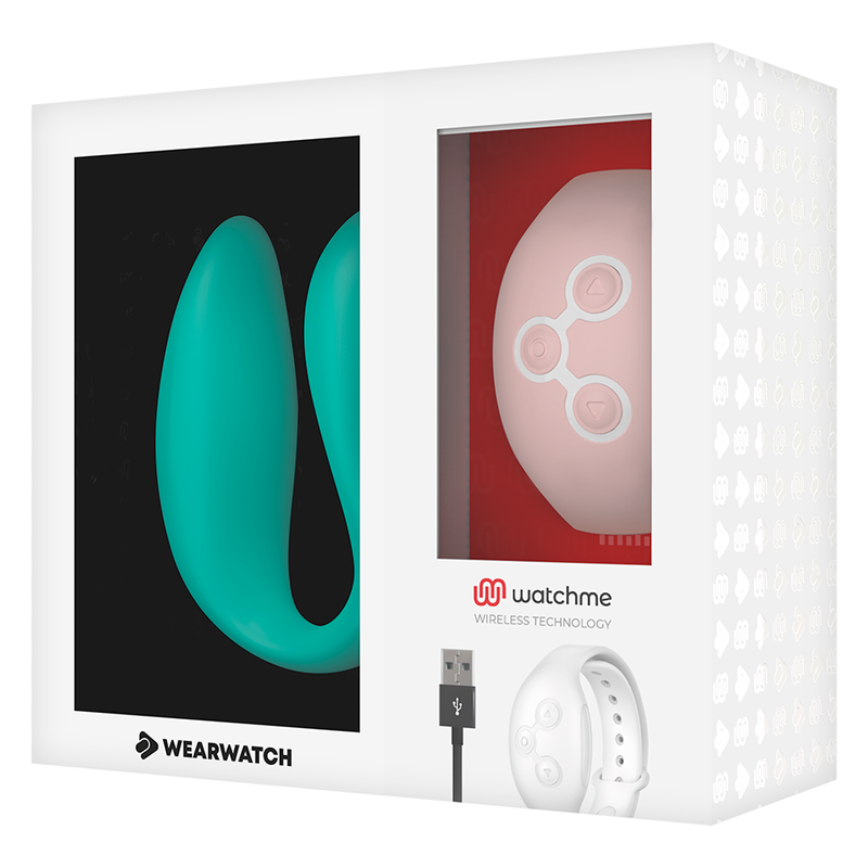 WEARWATCH - WATCHME DUAL TECHNOLOGY VIBRATOR SEAWATER / PINK